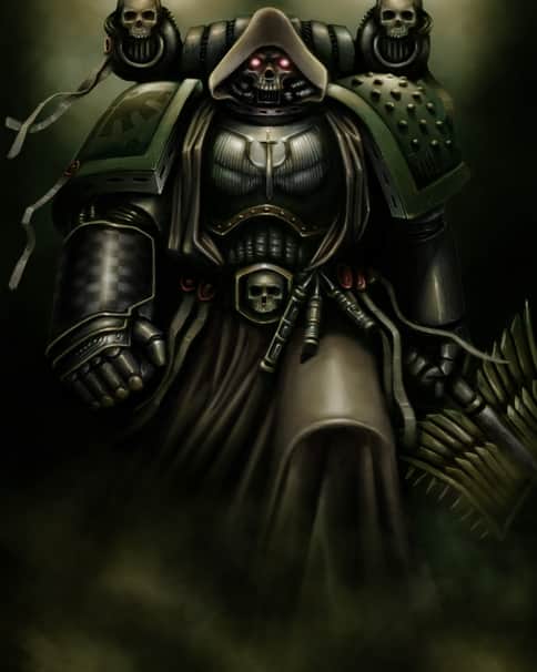 Dark Angels Chaplain by Filip Čekić Dark Angels Chaplain by Filip Čekić