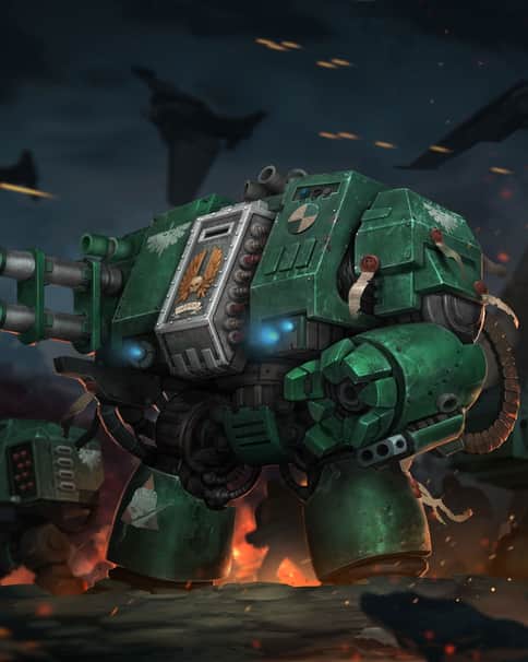 Dark Angels Dreadnoughts by Reza Ilyasa 