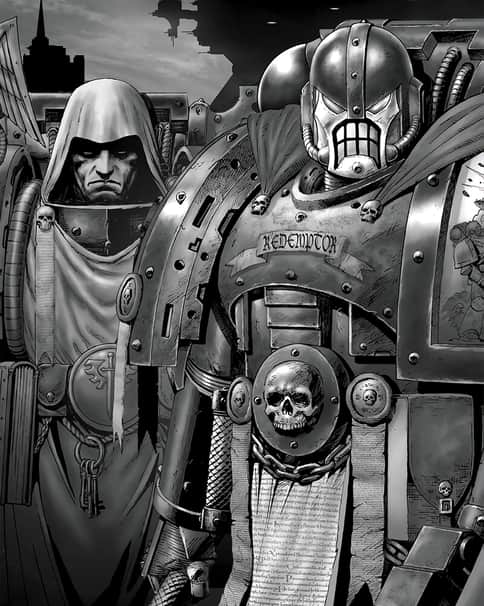 Horus Heresy Dark Angles by Karl Richardson Horus Heresy Dark Angles by Karl Richardson