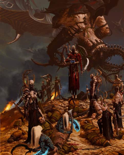 Dark Eldar Cover by Adrian Smith 