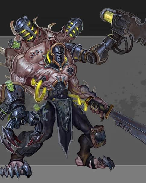 Dark Eldar Grotesque by Rayph Beisner Dark Eldar Grotesque by Rayph Beisner