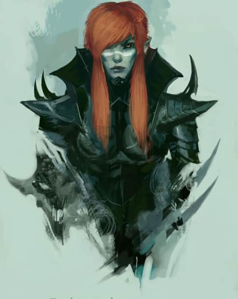 Dark Eldar: Archoness Vael by Beckjann