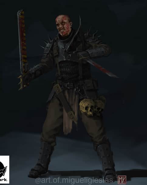 Darktide: Chaos Cultist by Miguel Iglesias 