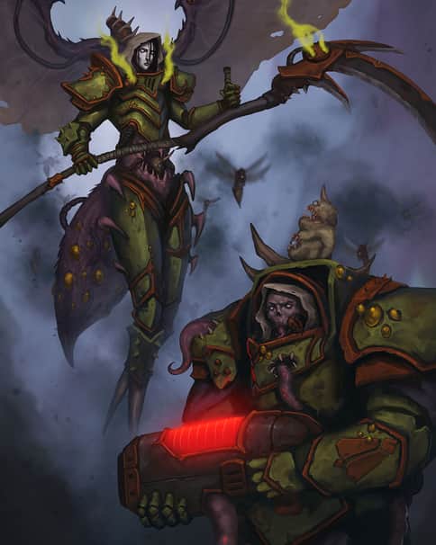 Death Guard Fallen Sister by Andrei Kiselev 