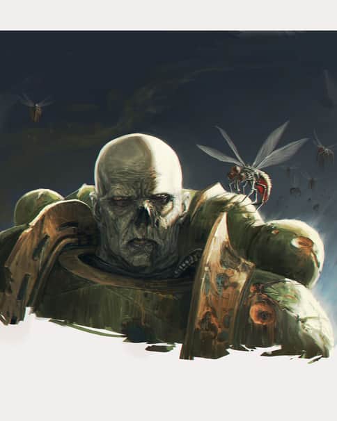 Death Guard Marine by Ruslan Korovkin 