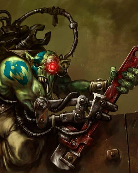 Death Skulls Mekboy by Mark Gibbons 