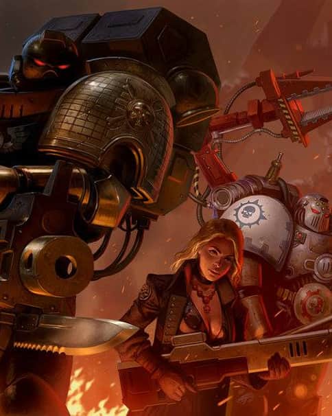 Deathwatch Kill Team by Tony Warne 