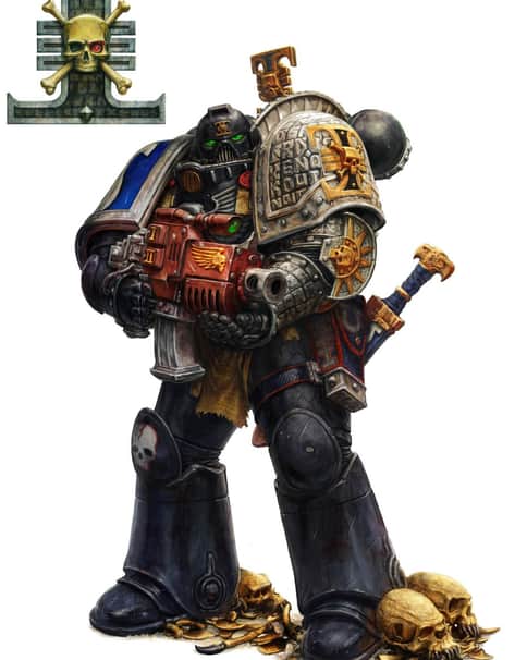 Deathwatch Tactical Marine by Michael Phillippi