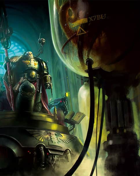 Deathwatch Watch Commander by Unknown Artists