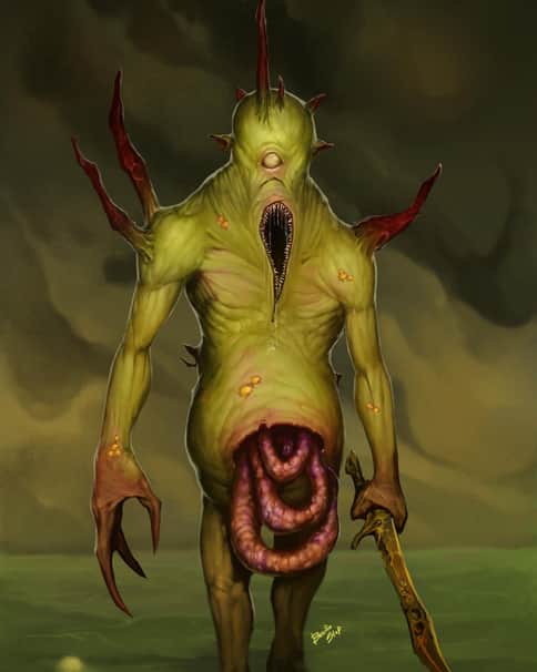 Demon of Nurgle by Konstantin Gorelov 