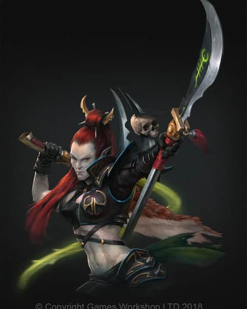 Drukhari Succubus by Jaime Martinez 