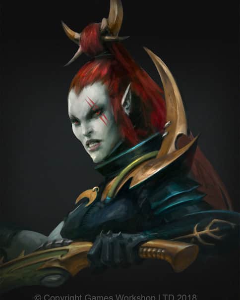 Drukhari Wyches by Jaime Martinez 