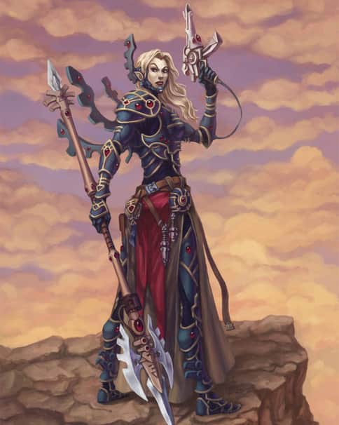 Eldar Farseer by So'Kiel 