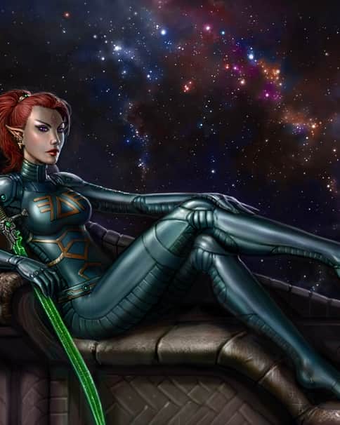 Eldar Farseer by SirTiefling