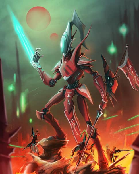 Eldar Knight by Daniele Ariuolo 