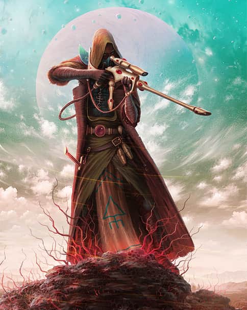 Eldar Survivalist by Alexandr Elichev 