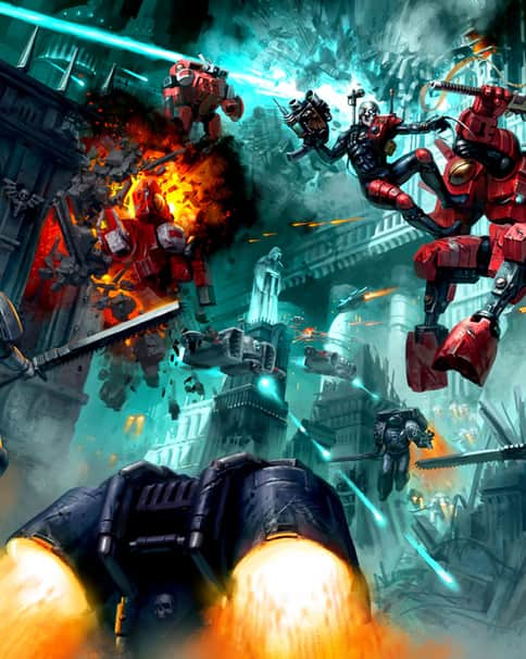 Eversor Assassin vs Commander Farsight by Jon Cave Eversor Assassin vs Commander Farsight by Jon Cave