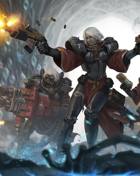 Faith, Flame and Bolter by Leos Ng Okita 