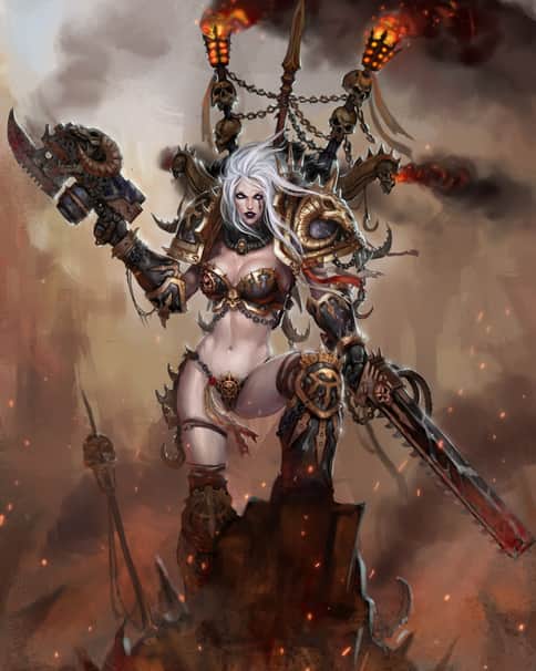 Female Chaotic Marine by Unknown Artists
