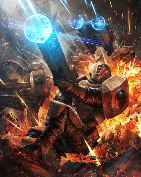 Fire Warrior Elite by Ameen Naksewee 