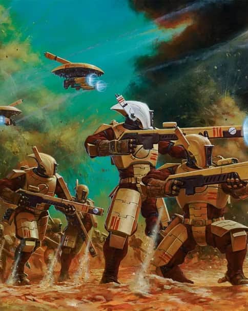 Fire Warriors by Adrian Smith 