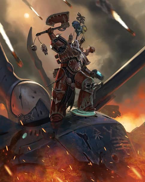 For the Blood God! by Diego Gisbert Llorens 