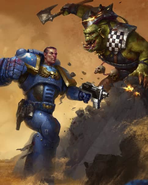 Games Workshop Art Test by Grant Griffin 