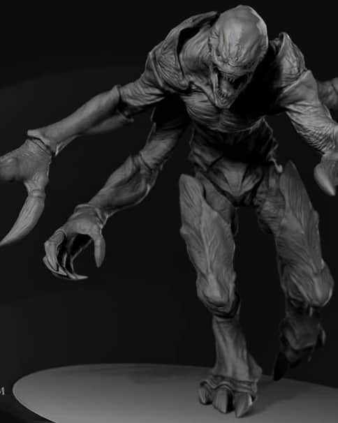 Genestealer 3D Model by Farhad Nojumi