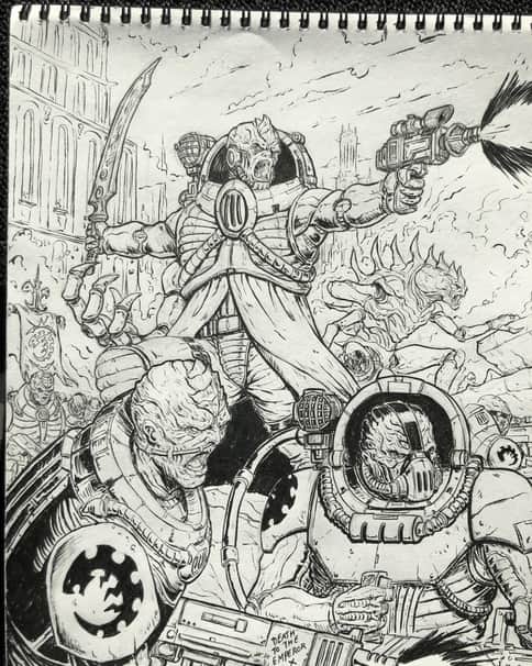 Genestealer Cult by Toni Justamante Jacobs 