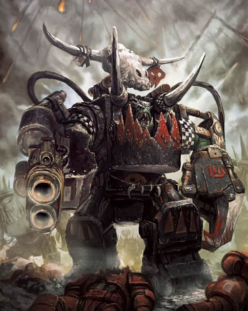 Ghazghkull Thraka by Tze Kun Chin 