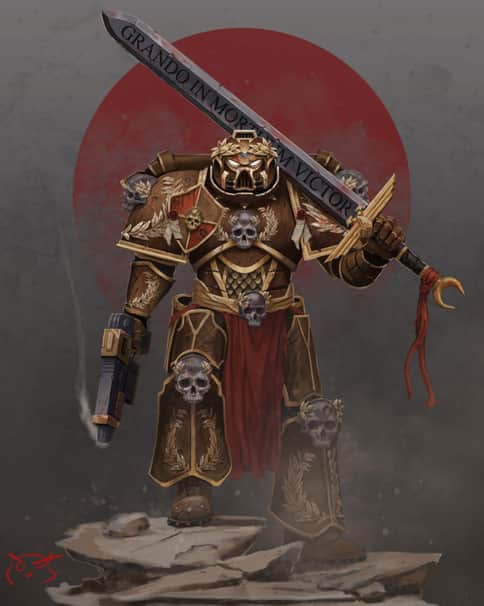 Grando In Mortuum Victor! by Byron Sastens 