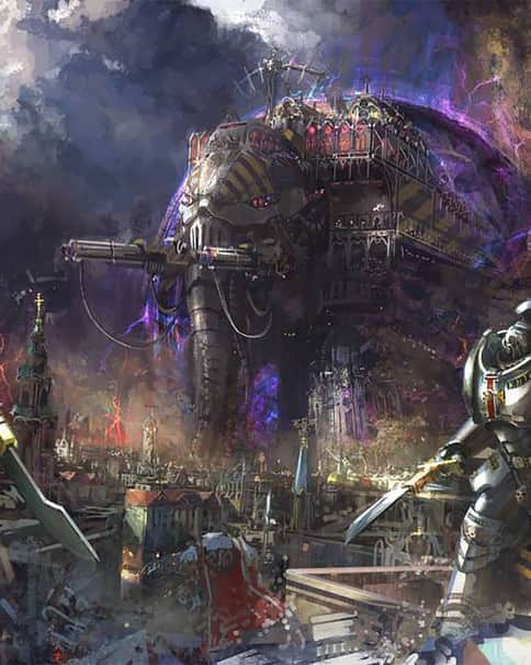 Grey Knights vs Perturabo by Ahn Hyoungsup 