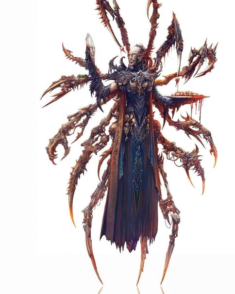 Haemonculus Valkillar Uriss by Alex Boca 