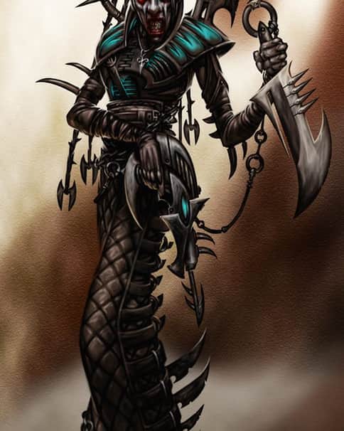 Haemonculus by Mark Gibbons 