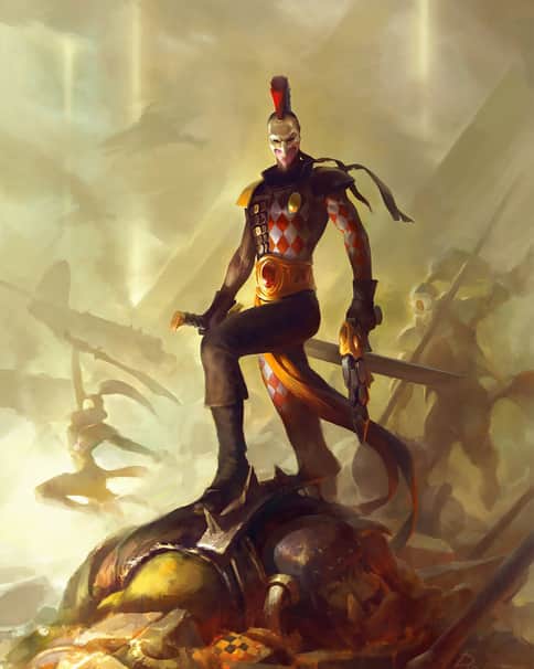 Harlequin Player by Wonchun Choi Harlequin Player by Wonchun Choi
