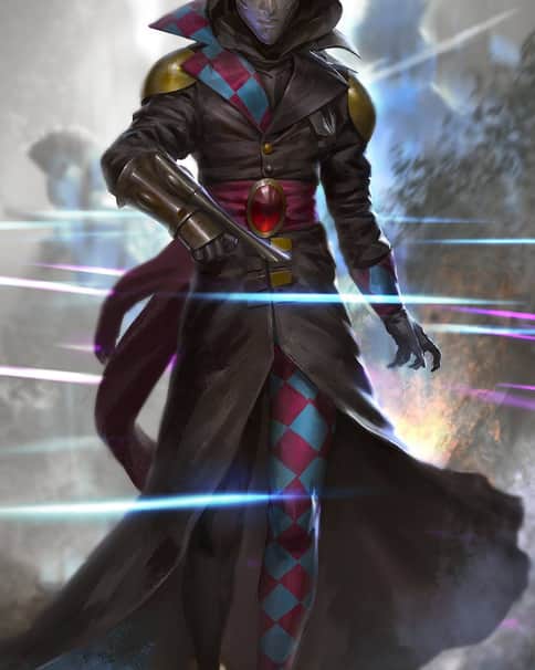Harlequin Solitaire by Even Amundsen 