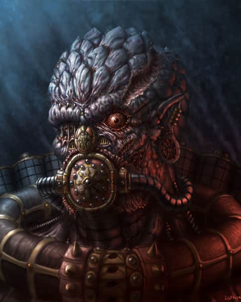 Heretic Face by ListenerKz