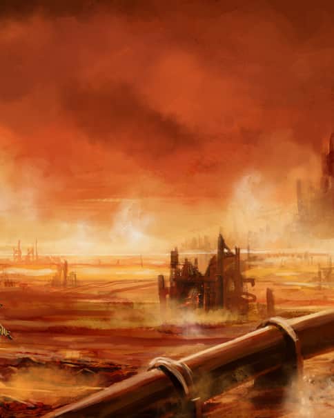 Hive City Ash Wastes by Samuel Allan 