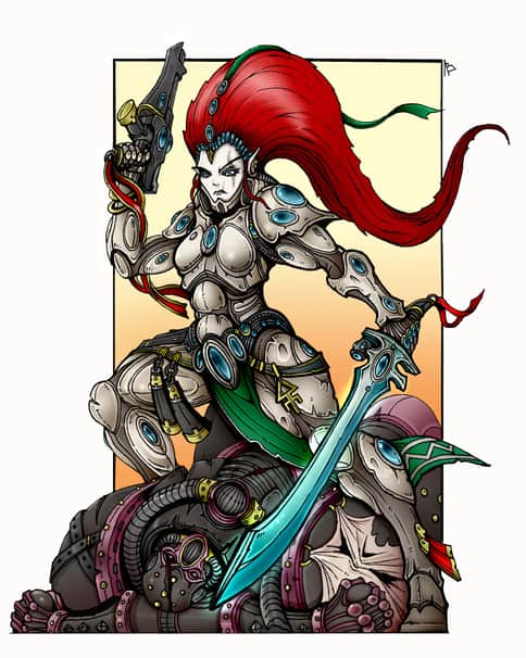 Howling Banshee by Vasiliy Loginov 