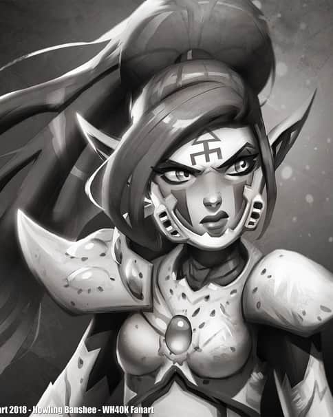 Howling Banshee by Johannes Helgeson Howling Banshee by Johannes Helgeson