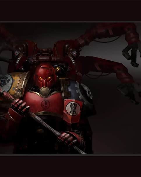 Imperial Fist Techmarine by David Sondered 