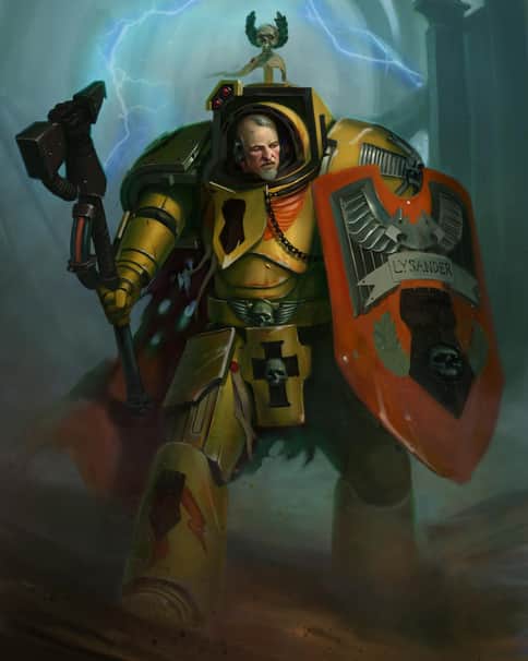 Imperial Fists by Vladislav Stepura 