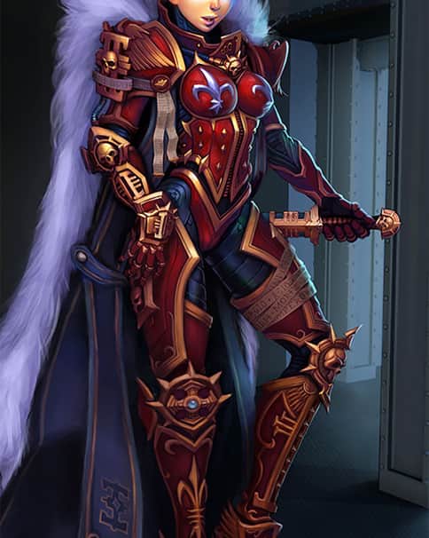 Inquisitor Anna by Alexey Kropachev 