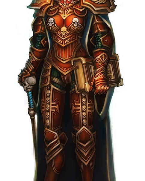 Inquisitor Aurelia Snegova by Alexey Kropachev 