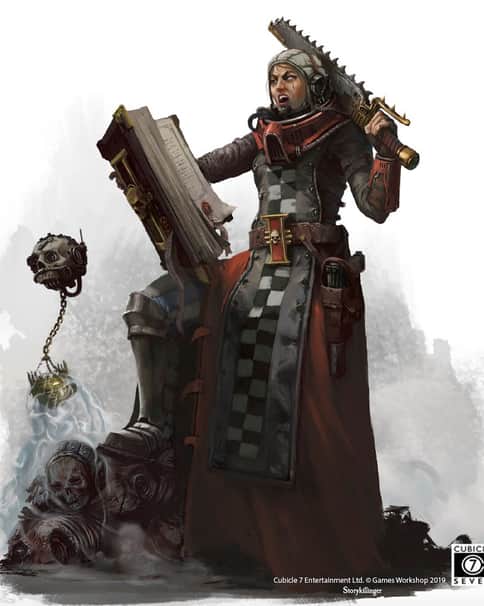 Inquisitorial Acolyte by Stefan Ristić 