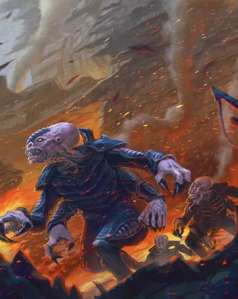 Invasive Genestealers by Jacob Atienza 