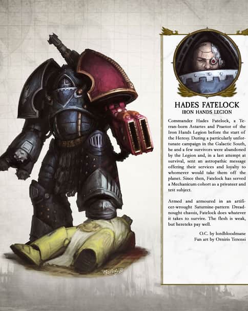 Iron Hands Legion by Orniris Terensi 