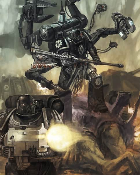 Iron Hands Techmarine by Games Workshop Artists