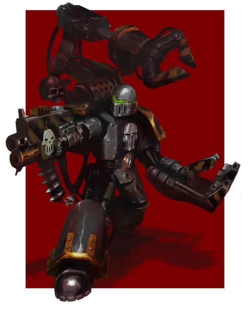 Iron Warrior Warsmith by George Earl Abalayan 