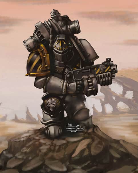 Iron Warrior by Egor Bokievets 